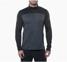 Kuhl Ryzer 1/4 Zip Pullover Sweater Mens L Outdoor Hiking