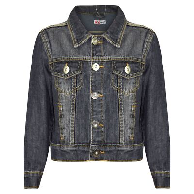Kinder Jungen Denim Jacken Designer Jeans Jacke Mode Mantel Neu Alter 3-13 Jahre