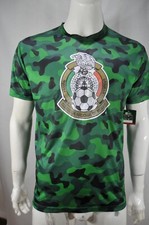 Mexico Men's Soccer Jersey XL Official Product Camo Green NWT