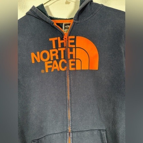 The North Face Boy’s Size XL 18/20 Half Dome Full Zip Front Hoodie Sweatshirt - Picture 2 of 10