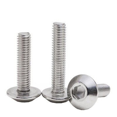 M3 / M4 Button Head Allen Socket Bolts – High Tensile A2 Stainless Steel, Domed 10 thumbnail image