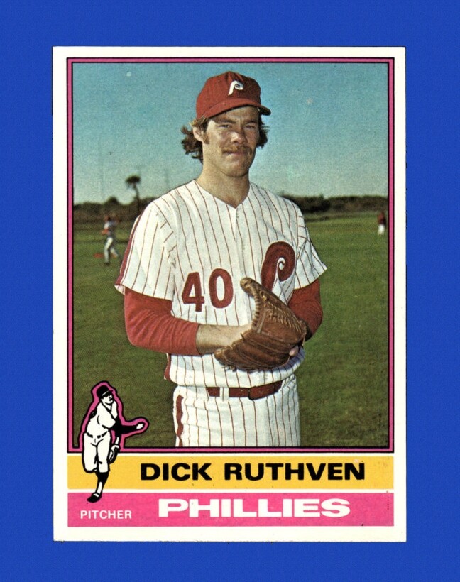 1976 Topps Set-Break #431 Dick Ruthven NM-MT OR BETTER *GMCARDS*