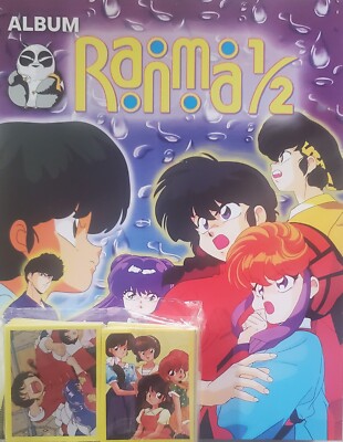 RANMA 1/2 ALBUM SPANISH + 210/212 STICKER SET