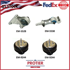 Engine Motor & Trans Mount Set 2001-2009 Compatible For Volvo S60 S80 V70 2.3/