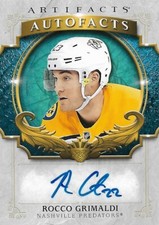 Rocco Grimaldi #A-RG - 2020-21 Artifacts - Autofacts
