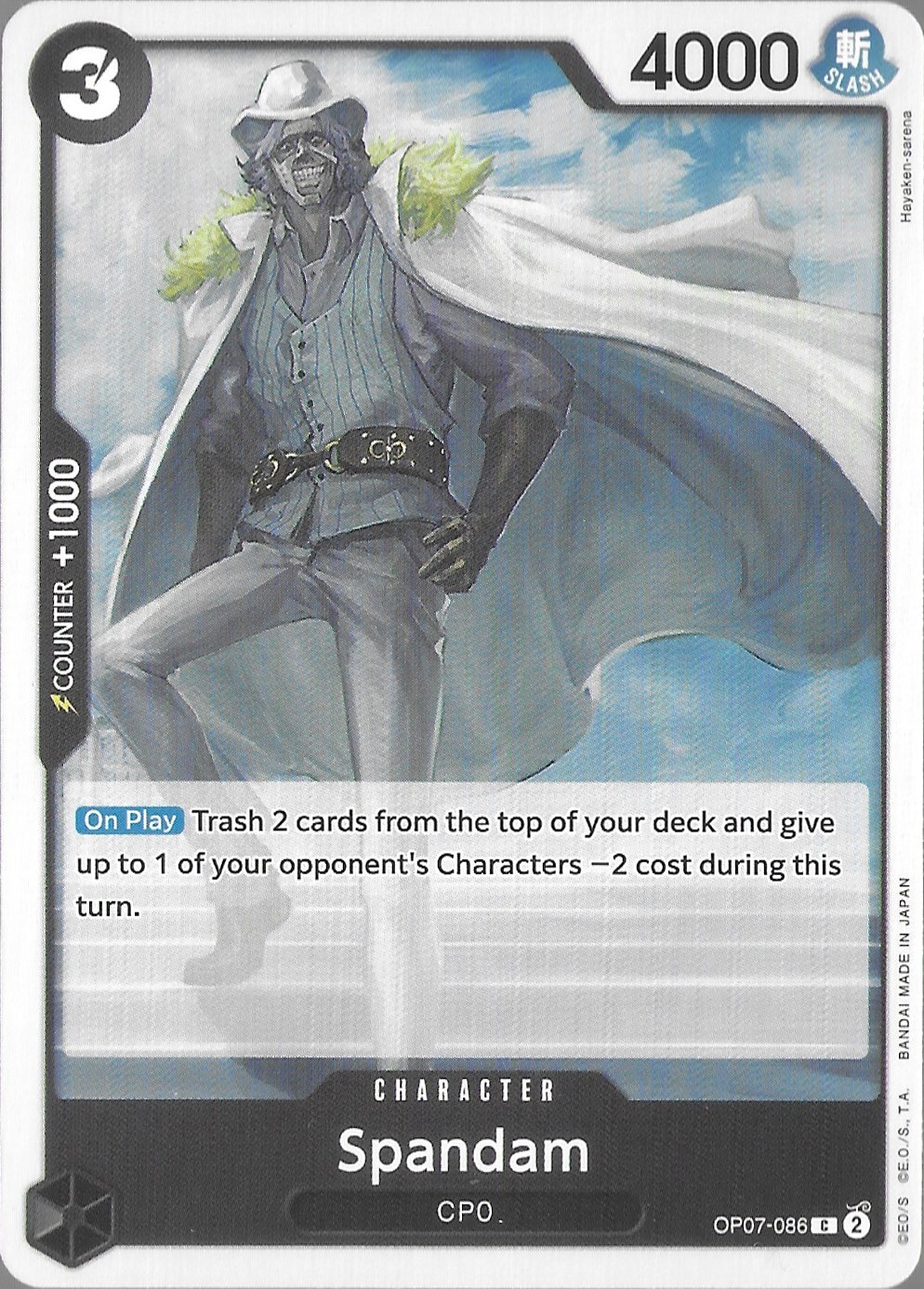 Spandam Common OP07-086 500 Years In The Future One Piece