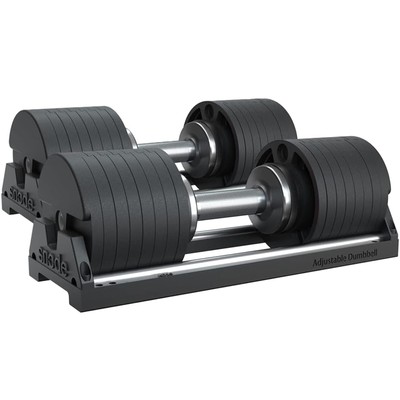 SNODE Drop Proof 80 lbs Cast Iron Adjustable Dumbbell Set