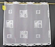 Scheibengardine Bistrogardine Gardine 57cm hoch 64 cm breit Maritim  Nr. 63