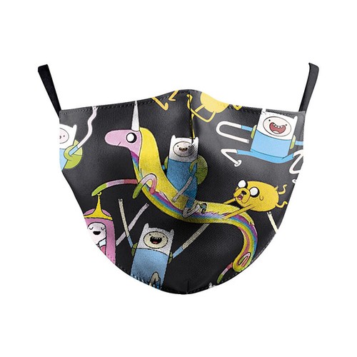 Adult/Kids Facemasks Mickey Spongebob Totoro Pikachu BMO Adventure Time 3D Masks - Picture 22 of 53