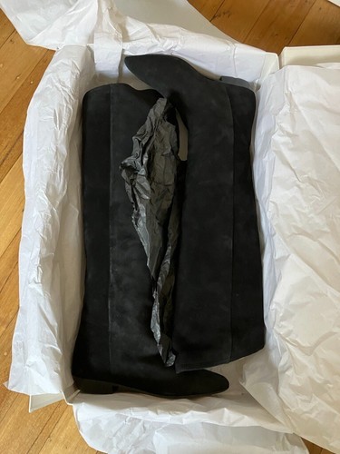 Isabel Marant black suede Skarlet boots size 37, brand new with box and unworn - Picture 3 of 10