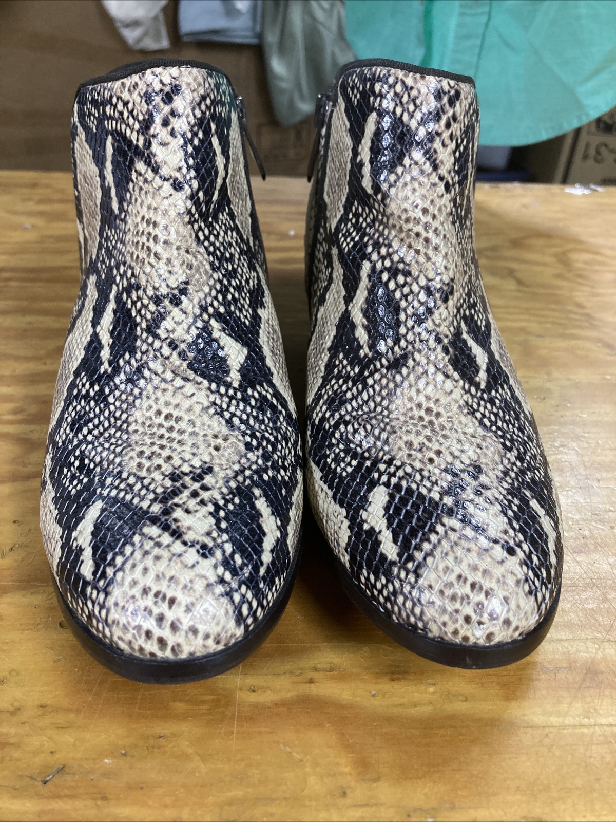 Sam Edelman Womens Petty Python Snake Embossed Le… - image 2