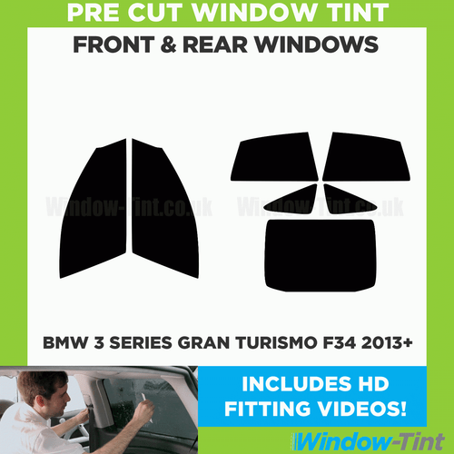 For BMW 3 Series Gran Turismo F34 2013+ Full Pre Cut Window Tint Kit Car Film - Picture 2 of 10