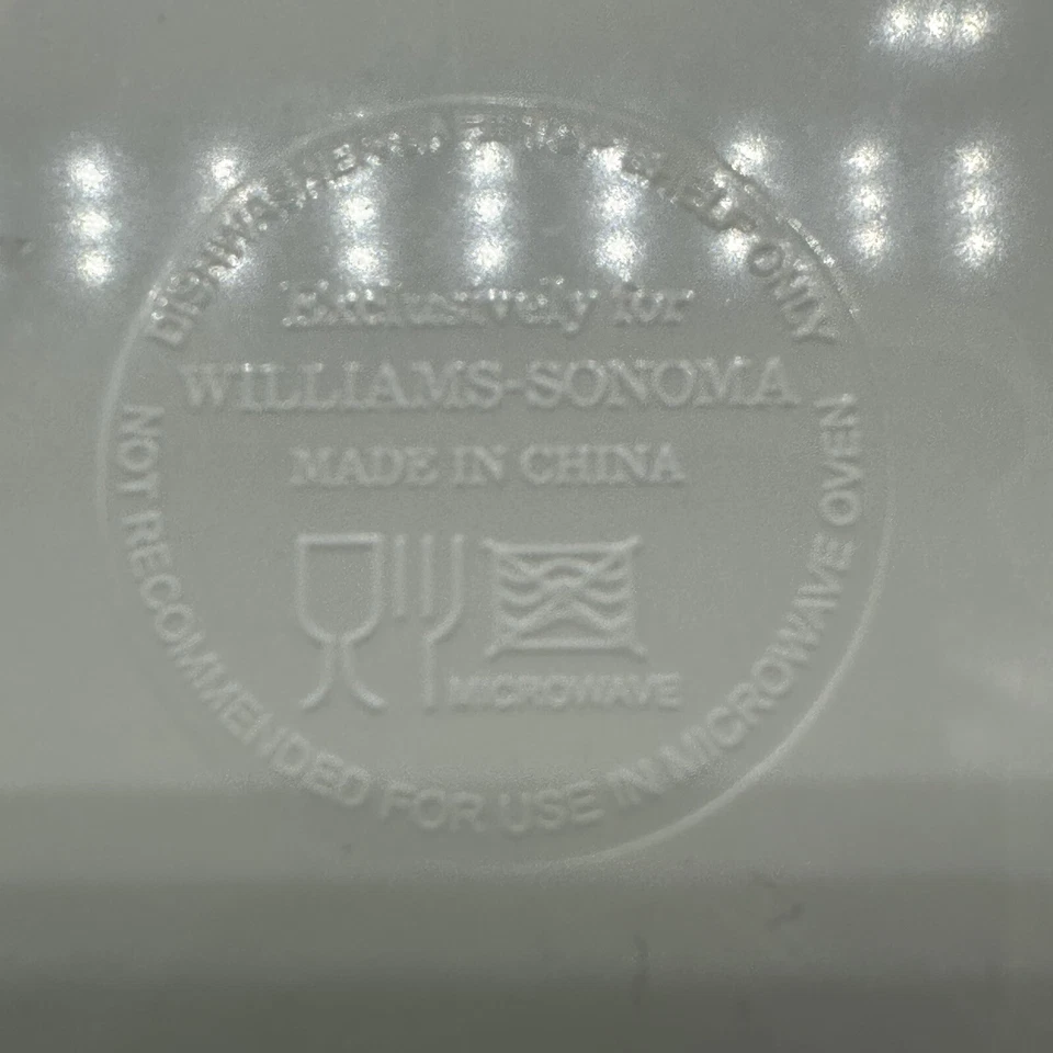 Juego de 4 platos de ensalada de melamina gris exterior rústicos Williams Sonoma Foto 3 de 4