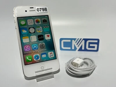 Apple iPhone 4s 32GB Weiß ohne Simlock Modell 2011 neuwertiger Zustand in OVP 79 - Bild 1 von 4
