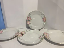 Noritake Azalea Bread Appetizer Plates Set of 4 EUC Gorgeous