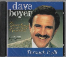 DAVE BOYER Through It All *Fortress Legacy Series* (CD, 1994) New Sealed!