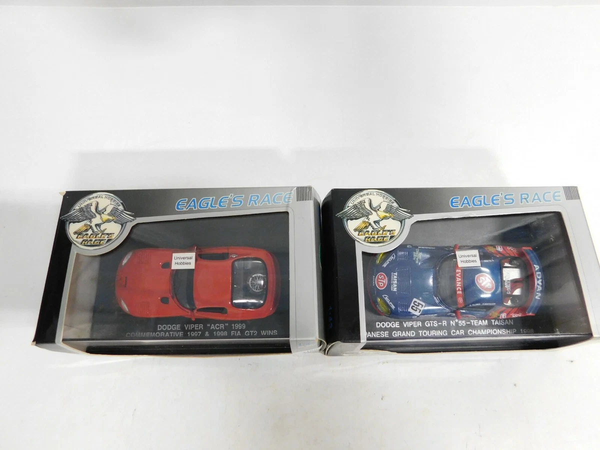 1 43 scale eagle's race dodge 2024 viper gts coupe red by ebay