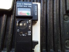 3 IN 1 Portable Digital Battery Bulb Fuse Tester Tested