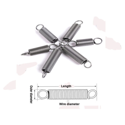 Roll Spring 5mm Spring 4mm 5mm 6mm 7mm - 10mm Dia. Tension Extension Expanding ...
