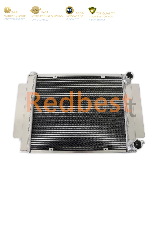3 Row For Mazda RX2 RX3 RX4 RX5 RX7 Full Aluminum Radiator Without Heater Pipe Foto 4 de 4