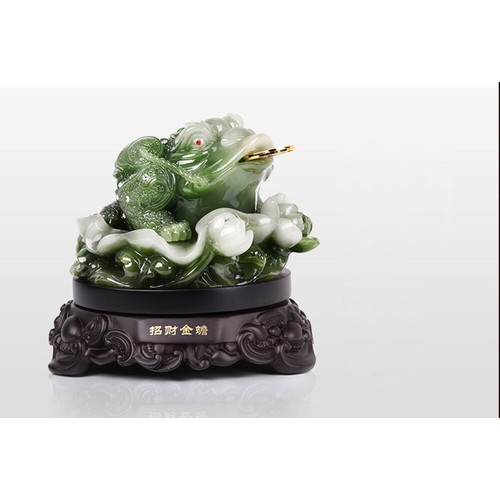 7.5" Money Frog Chinese Three Legged Toad Feng Shui Fortune Lucky Gift collect - Picture 7 of 12