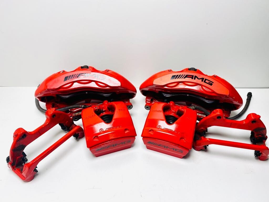 Genuine AMG Brake Calipers Set FF+RR Mercedes-Benz W222 S63 S65 