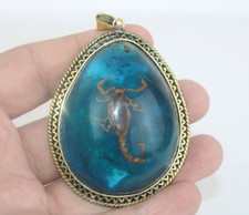 ANCIENT EGYPTIAN HANDMADE Scorpion Pharoh Pendant Necklace (NB)