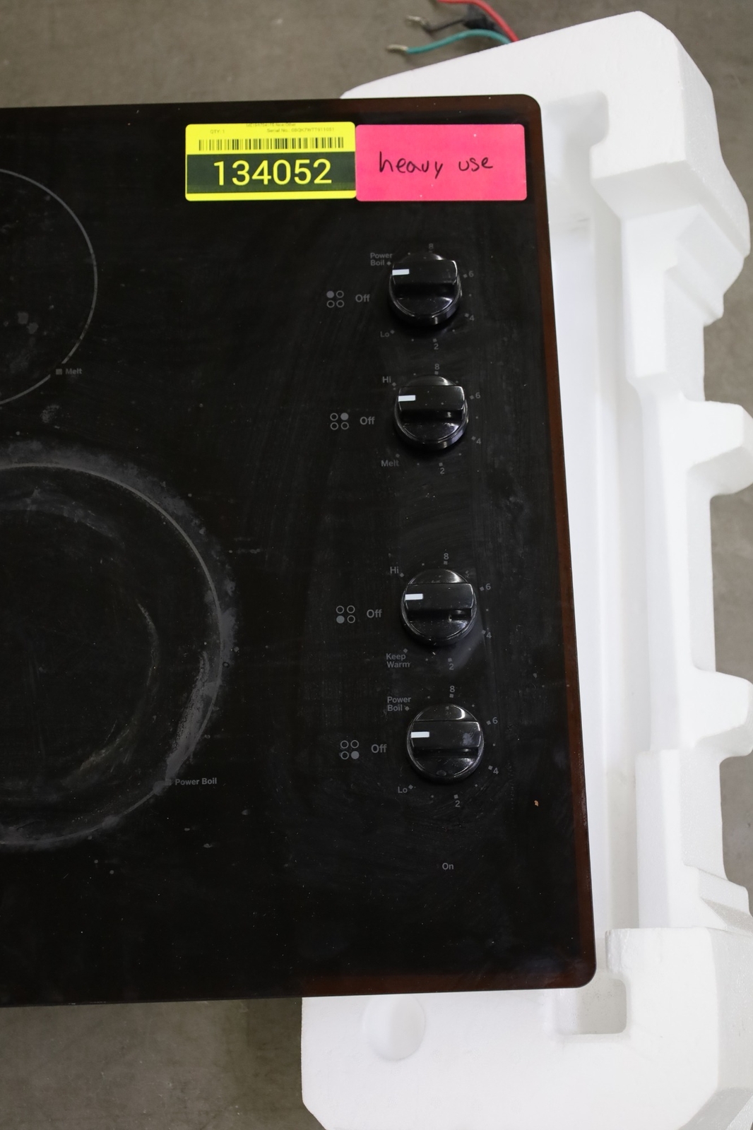 GE JP3030DJBB 30" Black DropIn 4 Element Electric Cooktop 134052 eBay