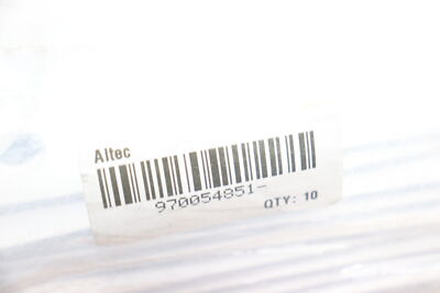 (10-Pk) Altec Two Hole Plates White 970054851