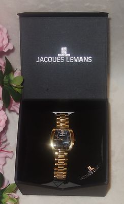 Jacques Lemans Women's 1-1070G Siena Analog Watch new