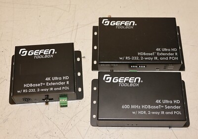 2x Gefen  4K ULTRA HD ToolBox Extender R  & Sender 