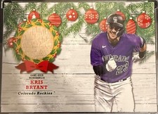 2022 Topps Holiday - Mega Box Relics Kris Bryant #WRC-KB (MEM)