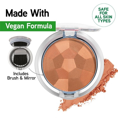 Set of 2 :PHYSICIANS FORMULA multi-coloredPowder Palette + Magic Mosaic Bronzer - Picture 7 of 13