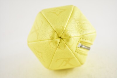 Louis Vuitton Lemon Pouch Monogram Yellow Giant Keychain Keyring