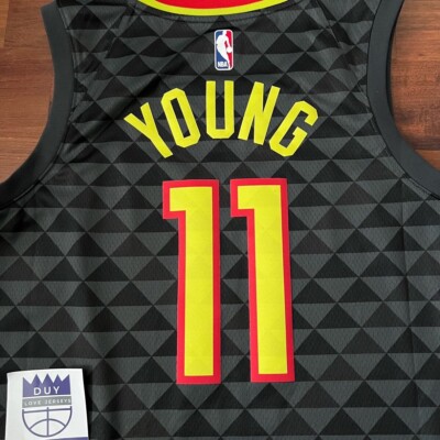 Nike Trae Young Atlanta Hawks NBA Swingman Jersey Mens Sz XL 52 | eBay