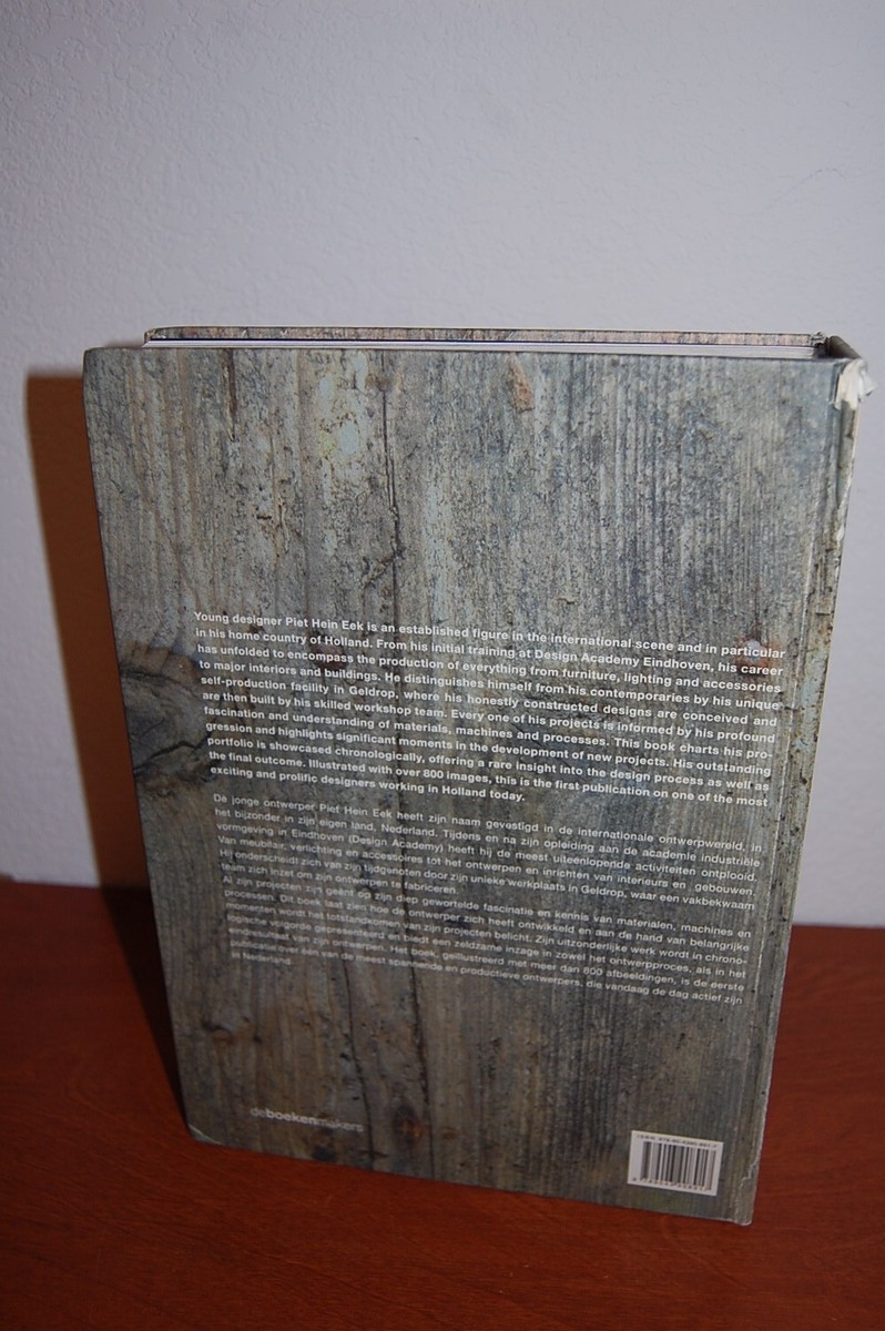 Boek: Piet Hein Eek 1990-2006 Max Fraser, English and Dutch, work