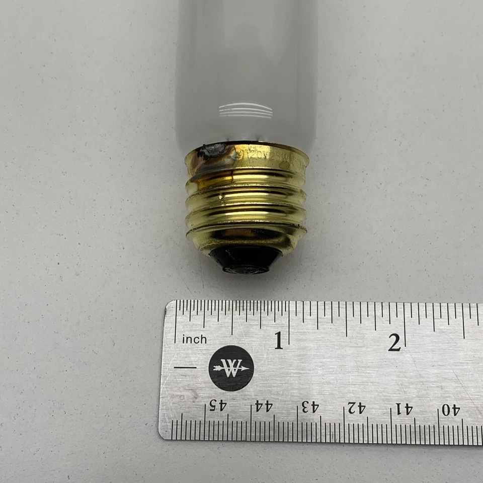 (6-Pack) Westinghouse 25T10/F Tubular 25W Cabinet Display Lamp Light Bulb, Frost - Image 3 of 4