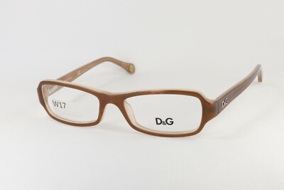 D&G Dolce Gabbana DG 1201 1765 in Brown Pearl 50-16-135 Frames Flex Hinges W17