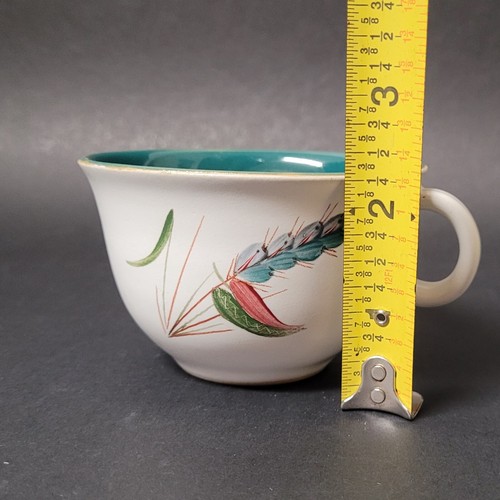 Set of 6 Vintage Denby Pottery Greenwheat Cup & Saucers - Picture 18 of 18