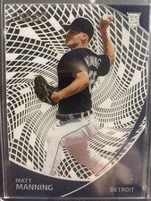 2022 Panini Chronicles Clear Vision Baseball Matt Manning  Rookie #3