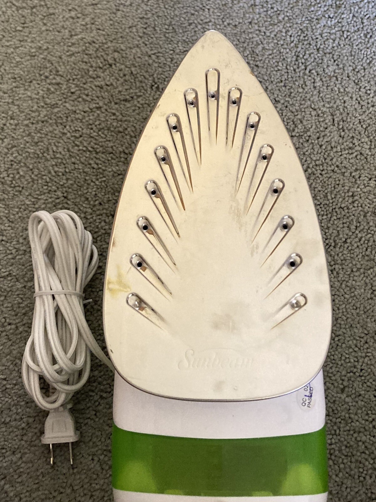 Sunbeam Steam Master Iron 4232 Drip Free Stainless Sole Plate eBay