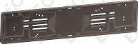 Supporto Targa Auto in Metallo Nero | Eleganza e Durata dal 1999