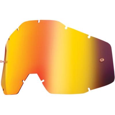 GOGGLE SHOP ABREISSBARE LINSE PASSEND FÜR 100 % MOTOCROSSBRILLE - SPIEGEL INFERNO