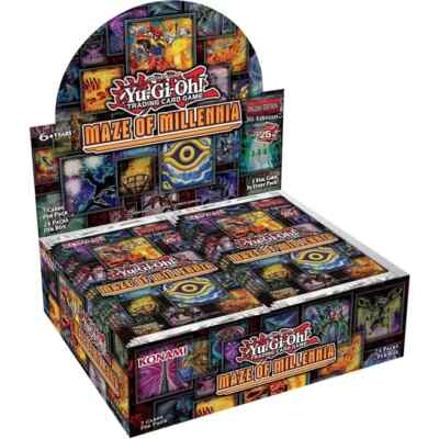 YUGIOH 1ST ED MAZE OF MILLENNIA BOOSTER BOX FACTORY SEALED (PREORDER  1/19/24) | eBay