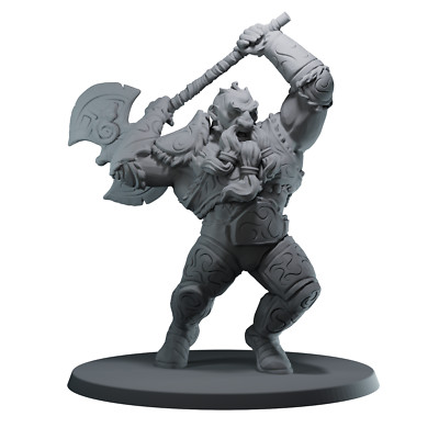 Dungeons & Dragons Spielbare Figur Männlicher Zwerg Balgrin - Paladin, Kämpfer