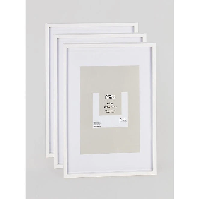 White Poster Frame A3 3 pack