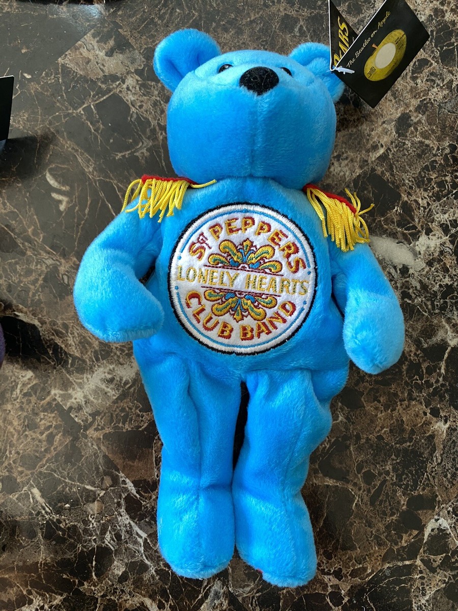 The Beatles Plush Beanie Bears Ltd Edition Tagged & Numbered