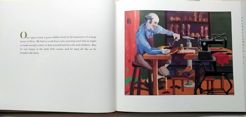 Marcia Sewall COBBLER'S SONG 1982 1st Printing HC/DJ fables - Picture 3 of 5
