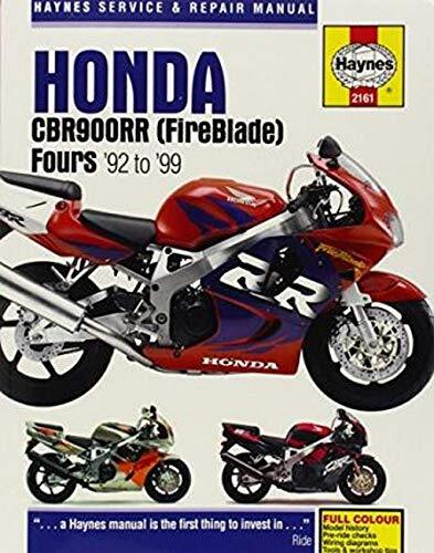 Honda CBR900RR FireBlade (92 - 99) Haynes Repair Manual by Haynes Publishing - Image 6