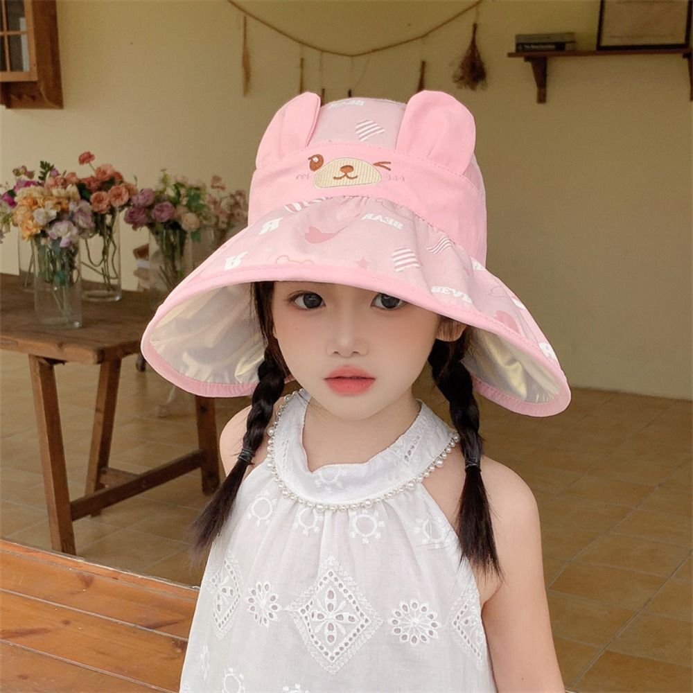 Empty Top Children Sun Visor Hat Big Brim Kids Sunscreen Hat Summer eBay